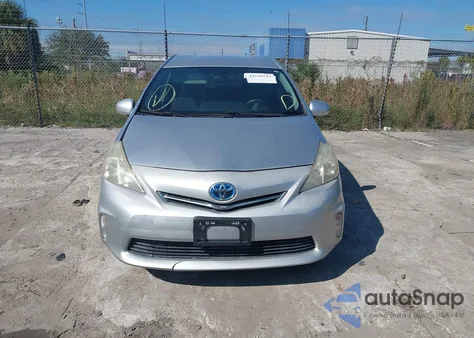 2012 Toyota Prius V Two from USA, damaged, VIN JTDZN3EU4C3129772